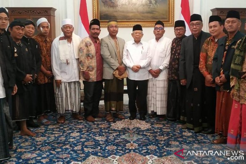 Ulama Jatim yang sempat alami kecelakaan di tol Cipali bertemu Wapres Ma'ruf Amin