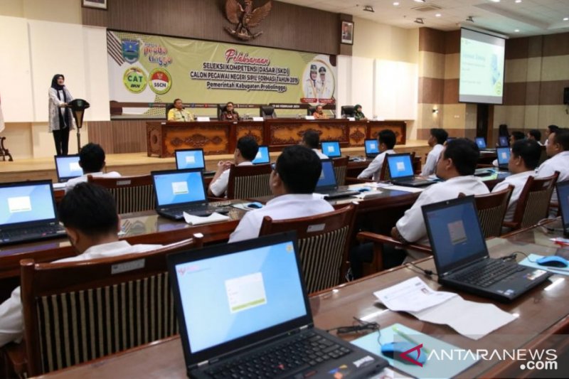 5 808 Peserta Ikuti Tes Skd Cpns Kabupaten Probolinggo Antara News Jawa Timur