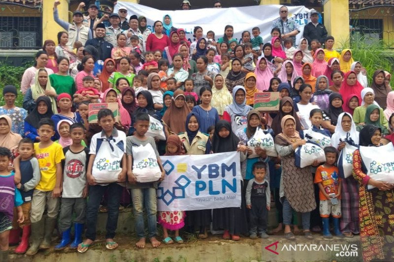 YBM PLN kembali distribusikan bantuan ke desa terdampak bencana di Sukajaya