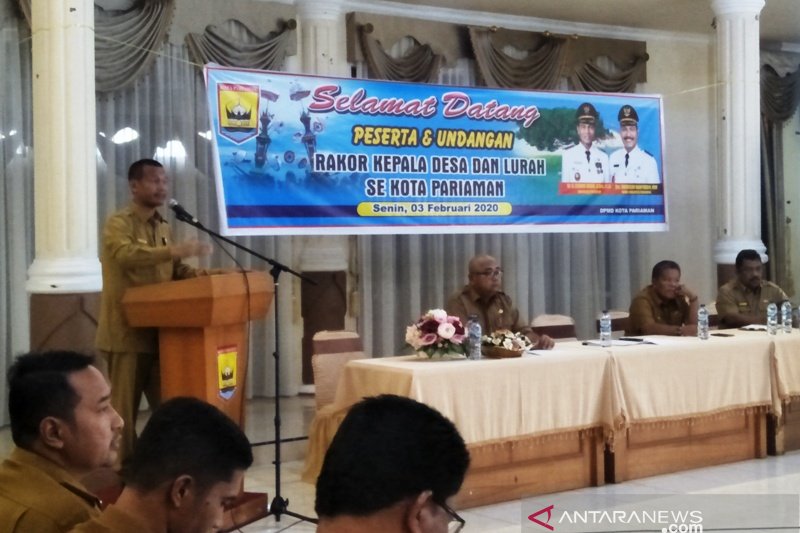 Rakor desa/kelurahan, upaya Pemkot Pariaman percepat pembangunan