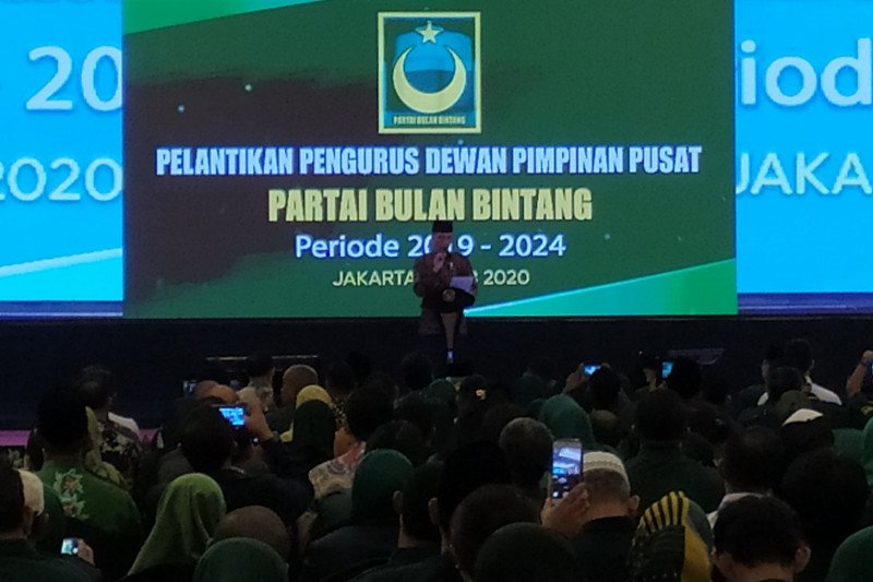 Presiden dan Wapres hadiri pelantikan pengurus baru DPP PBB