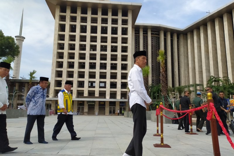 Presiden akan bangun terowongan bawah tanah antara Masjid Istiqlal dan Katedral