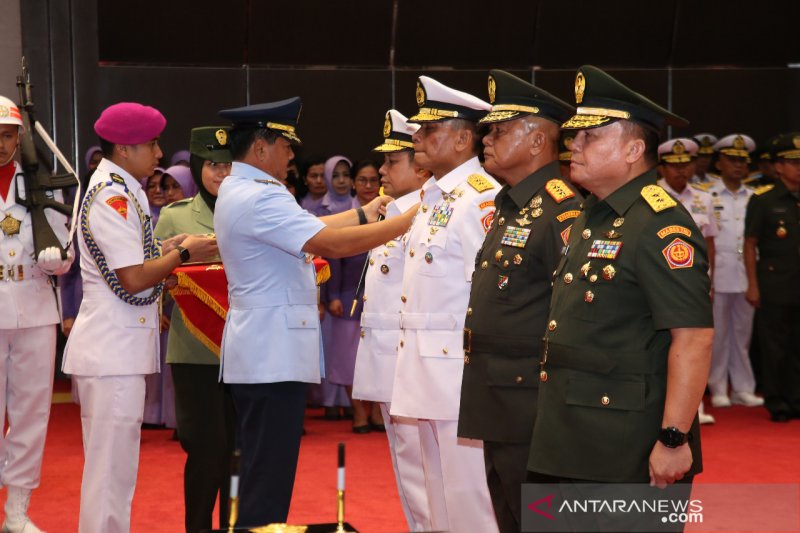 Sertijab Danjen Akademi TNI dan Asops TNI dipimpin Panglima TNI