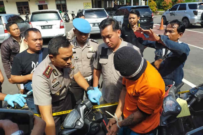 Tiga pelaku pencuri sepeda motor di Majalengka dibekuk polisi