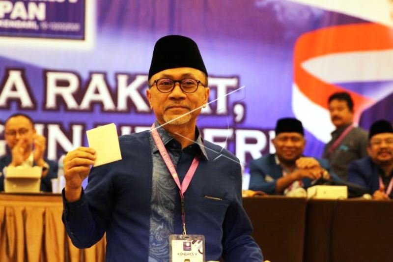 Zulkifli Hasan Terpilih menjadi Ketua Umum PAN