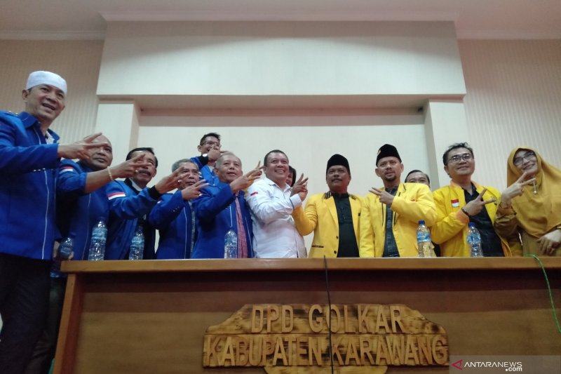 Golkar dan Demokrat Karawang akan usung petahana pada Pilkada 2020