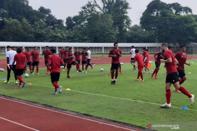 Pelatih Timnas mulai berikan menu taktik