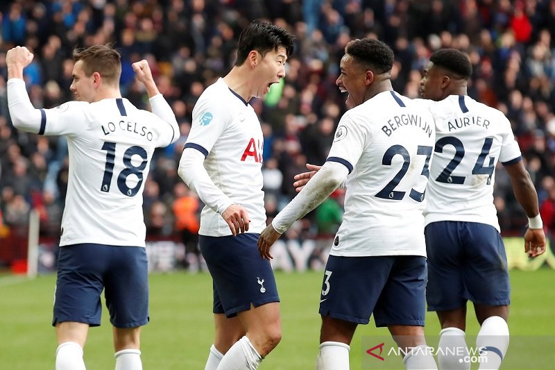 Tottenham kalahkan Villa, Arsenal menang telak atas Newcastle