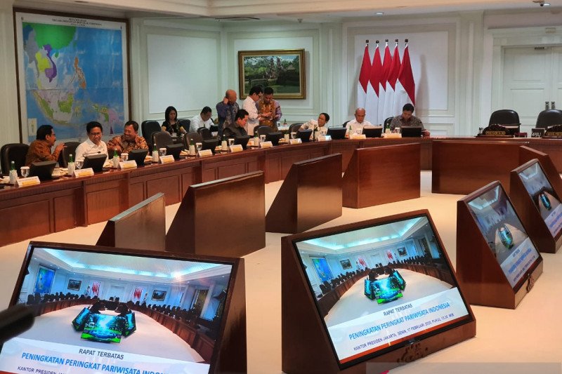 President Jokowi said Indonesia's tourism competitiveness is on the rise