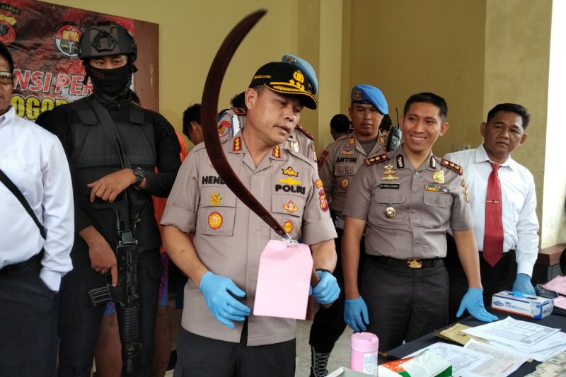 Polresta Bogor Kota ungkap tiga kasus pidana skala besar