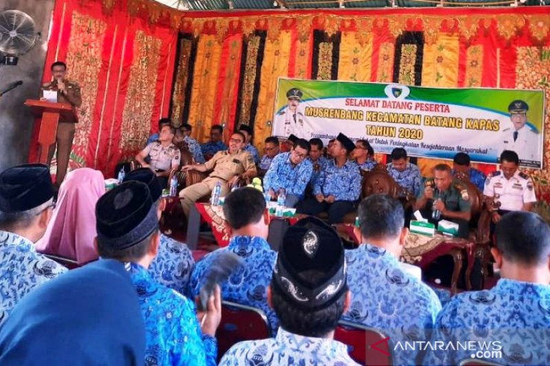 Hendrajoni buka Musrenbang di Kecamatan Batang Kapas