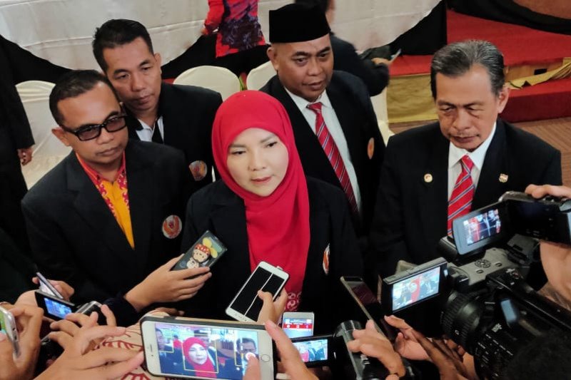 Eva Dwiana kembali terpilih Ketua KONI Kota Bandarlampung