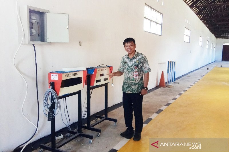 Dinas Perhubungan Barsel sudah diizinkan menguji kendaraan bermotor