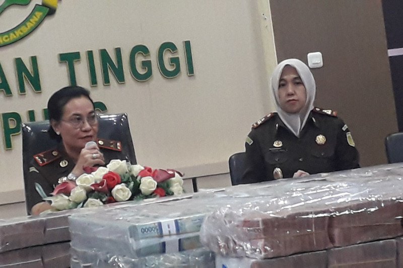 Kejati Lampung terima setoran uang pengganti dari Alay sebesar Rp10 miliar