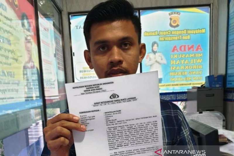 Ajudan Bupati laporkan ketua LSM ke polisi terkait video pemukulan