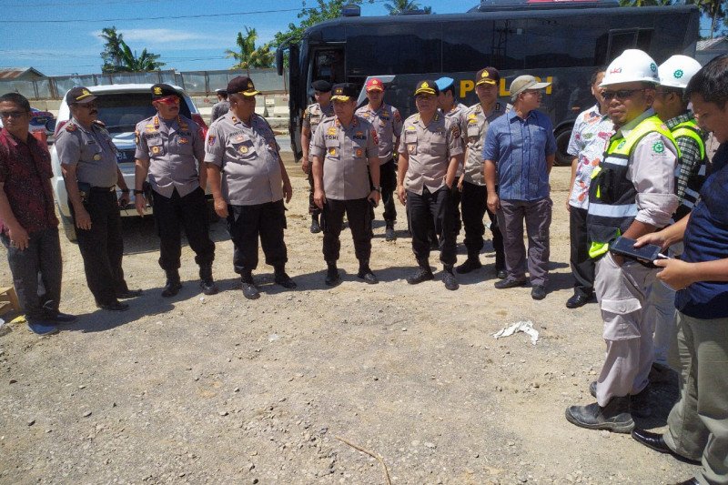 Kapolda Sumbar tinjau pengerjaan Tol Padang Pariaman- Pekanbaru