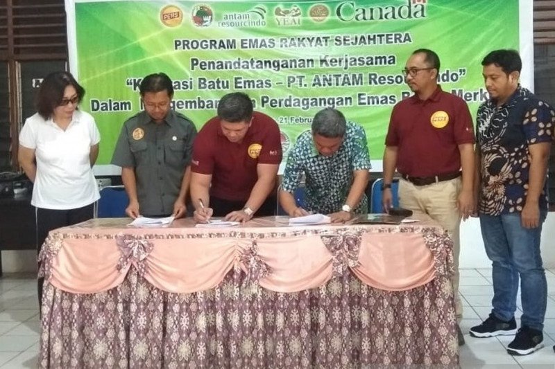 PERS buka akses pasar pertambangan skala kecil di Sulut