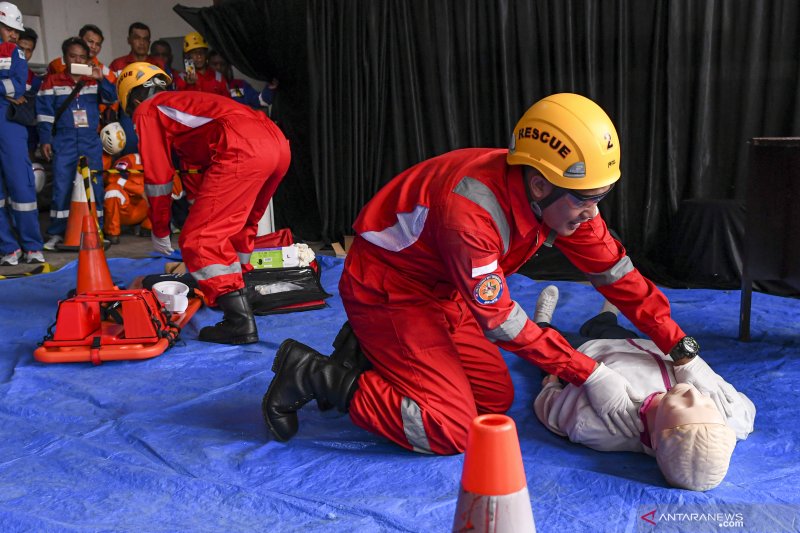 Fire Fighting Challenge HSE Sungai Gerong