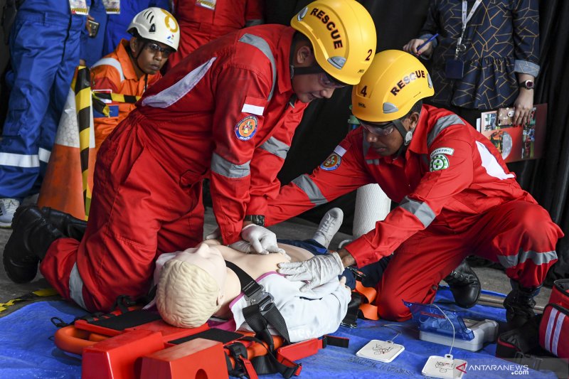 Fire Fighting Challenge HSE Sungai Gerong