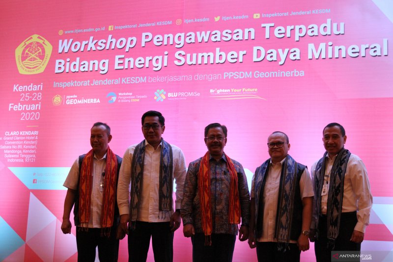 WORKSHOP PENGAWASAN TERPADI SUMBER DAYA MINERAL