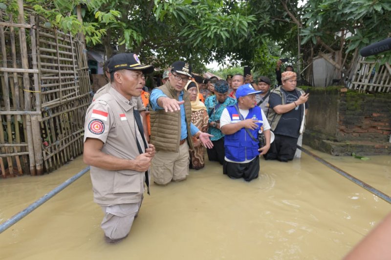 Ridwan Kamil: Bendungan Sadawarna solusi banjir di Kabupaten Subang