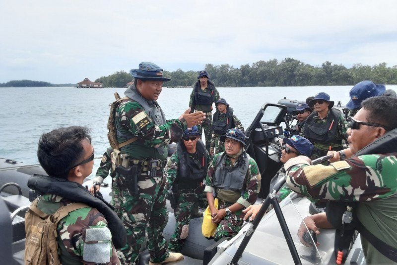 Sebanyak 68 tentara Kopaska siaga amankan perairan Pulau Sebaru