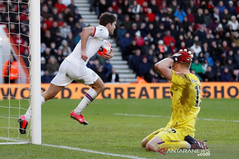 Dwigol Alonso hanya antar Chelsea imbangi tuan rumah Bournemouth