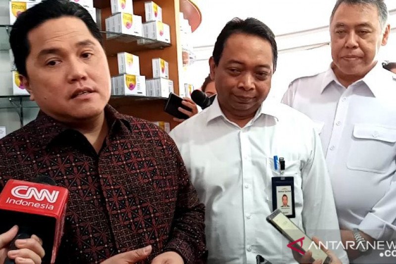 Menteri BUMN: Stok masker di Kimia Farma aman tersedia