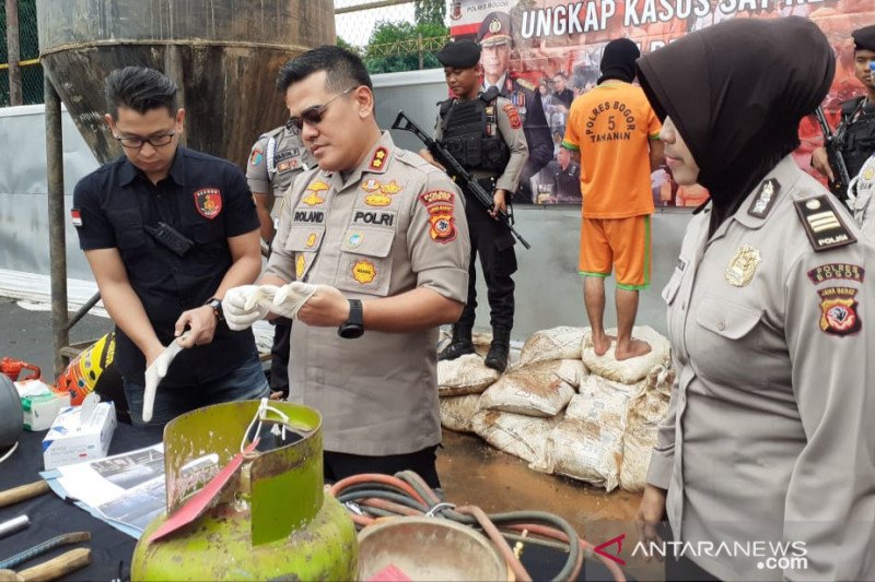 Bos tambang emas ilegal di Bogor ditangkap polisi