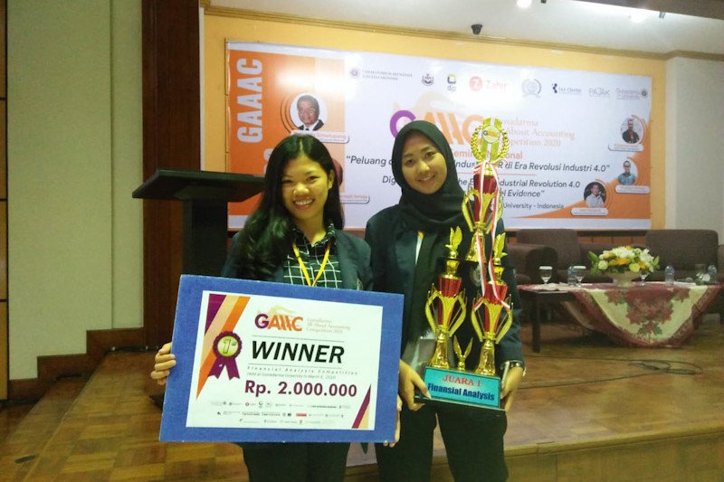 Mahasiswi Akuntansi IIB Darmajaya Juara GAAC 2020