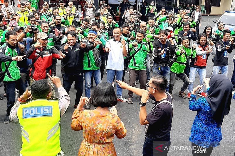 Polresta Banyumas gandeng komunitas ojol tekan kecelakaan lalu lintas