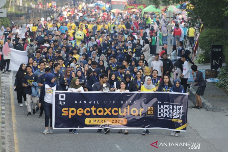 Kepatuhan penyampaian SPT Tahunan di Riau meningkat 34,01 persen tahun 2021