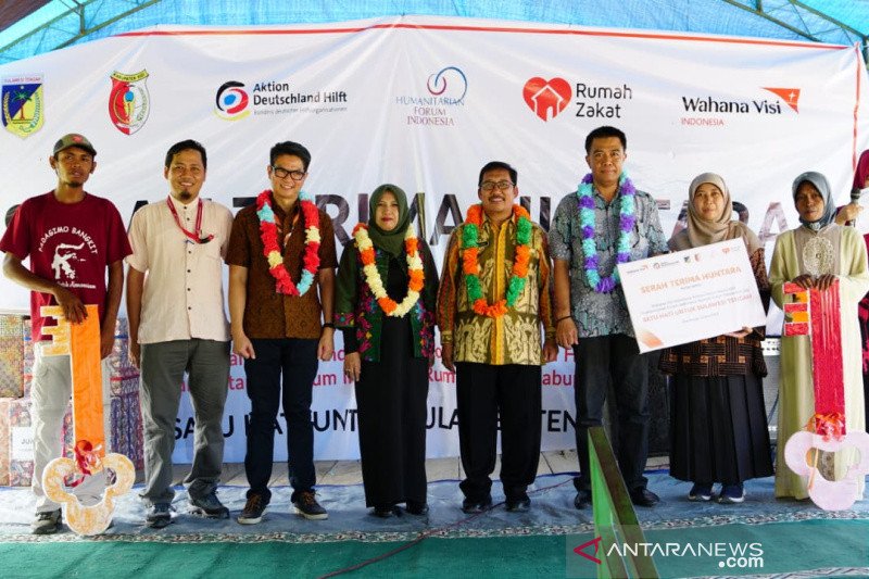 WVI serahkan 300 Huntara kepada masyarakat terdampak bencana di Sigi