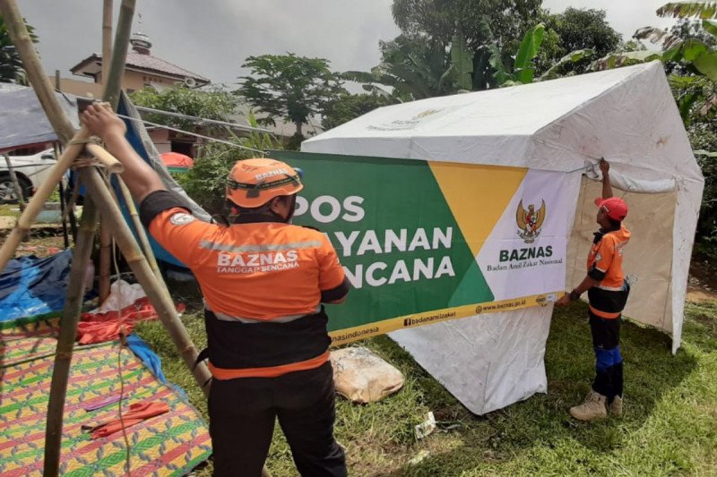 BAZNAS bantu dapur umum ke korban gempa Sukabumi