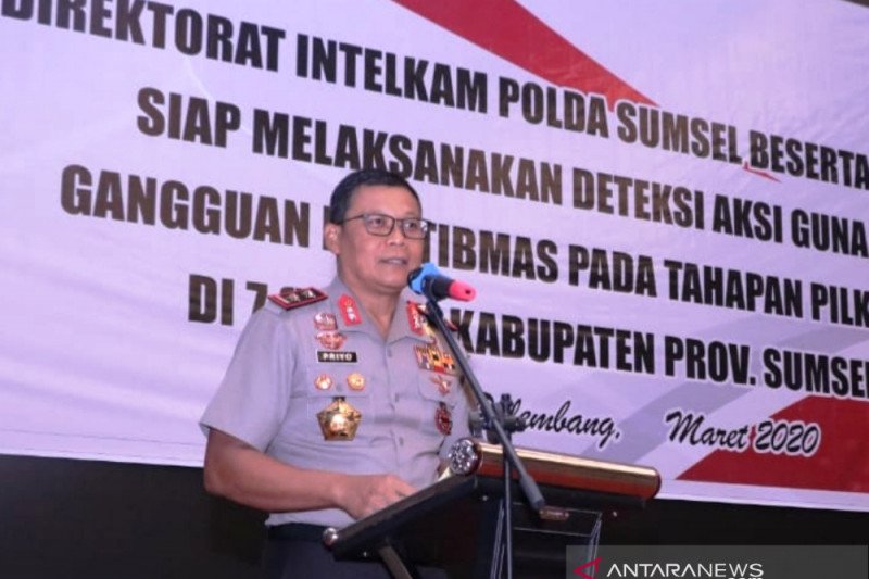Polda Sumsel koordinasi jajaran dukung Sensus Penduduk daring
