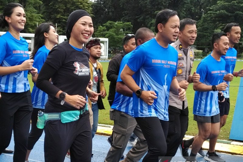 Lomba lari 'Bogor Half Marathon' ditunda cegah potensi risiko corona