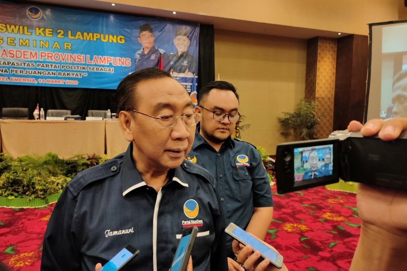NasDem optimistis raih hasil maksimal pada pilkada serentak Lampung