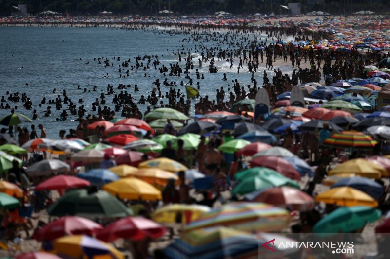 Kota Rio Brazil pasang tambahan 100 tempat tidur ICU untuk lawan COVID-19