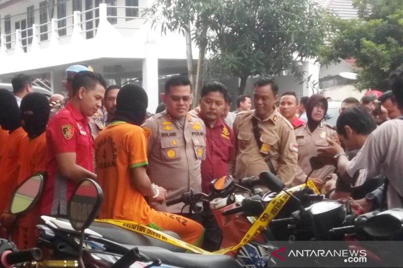 31 tersangka curanmor dalam dua pekan ditangkap Polres Bogor