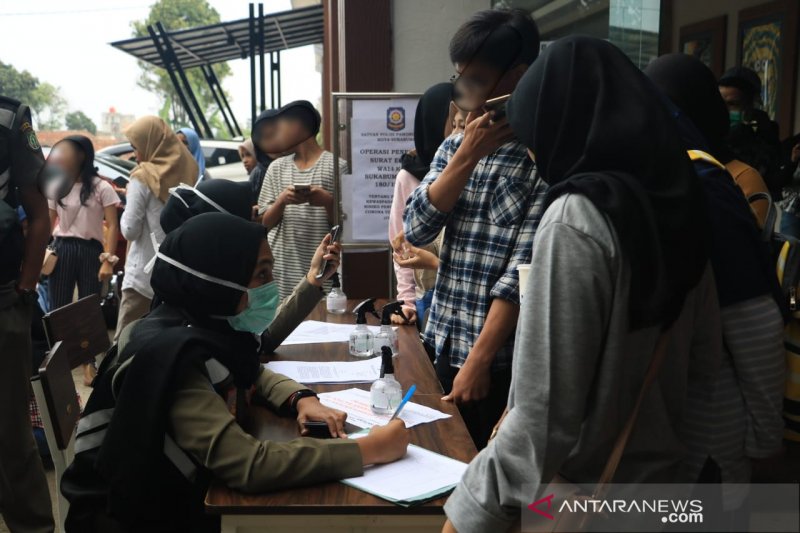 Pelajar di Sukabumi terjaring razia Satpol PP di tempat hiburan