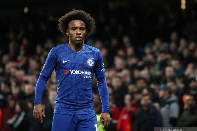 Willian siap main untuk Chelsea meski kontraknya habis