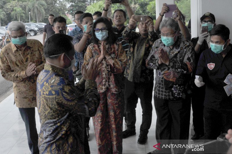 Mendagri hadiri rakor penanggulangan COVID-19 di Palembang