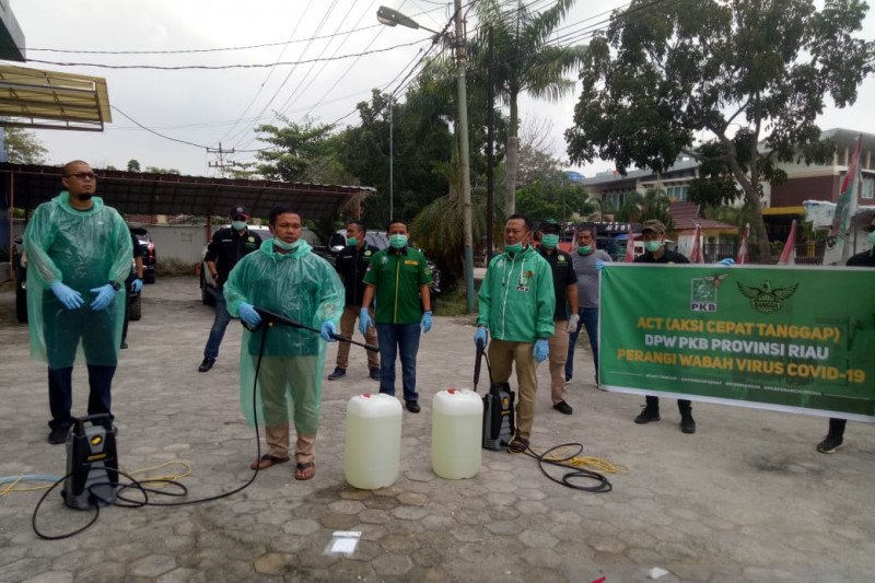 Video - Aksi PKB Riau perangi COVID-19