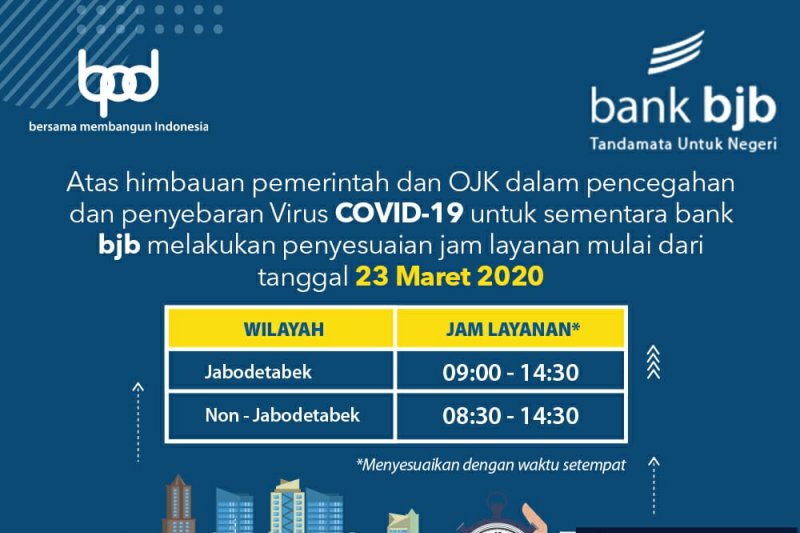 Bank BJB sesuaikan jam operasional layanan kas