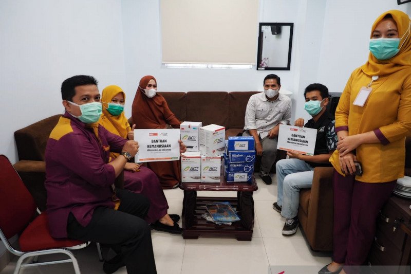 ACT Riau distribusi masker di sejumlah RS di Pekanbaru