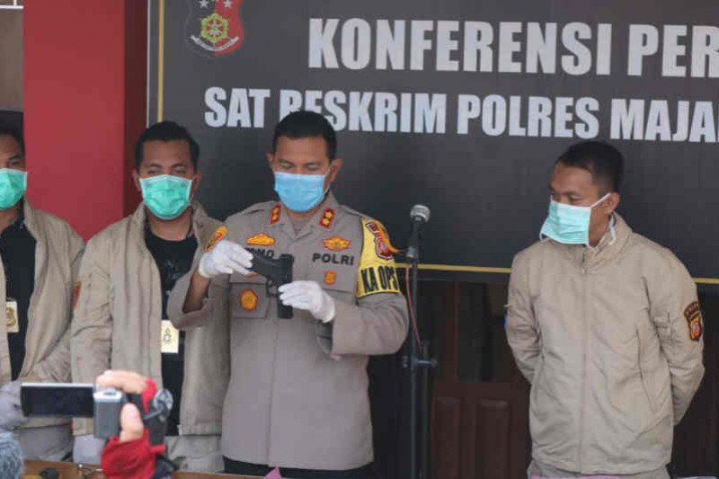 Enam pencuri bermodus mengaku polisi, diciduk Polres Majalengka