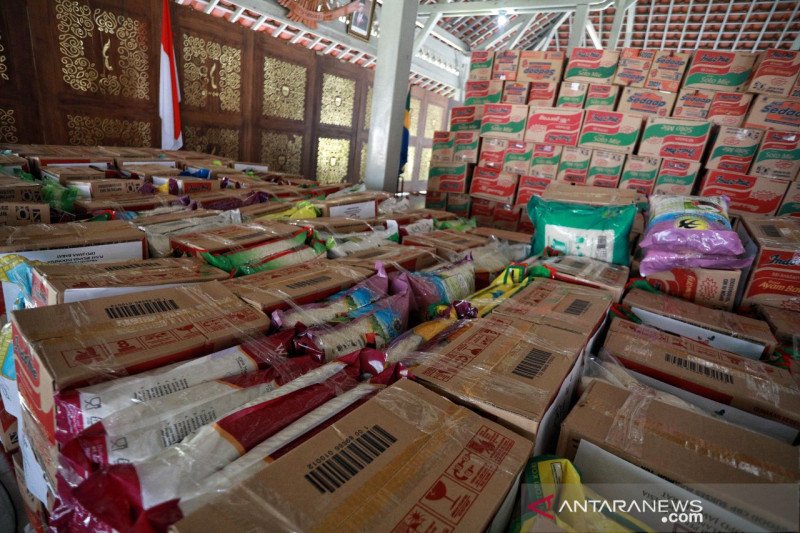 23.000 paket bahan pokok hasil penggalangan siap disalurkan Pemkot Bandung