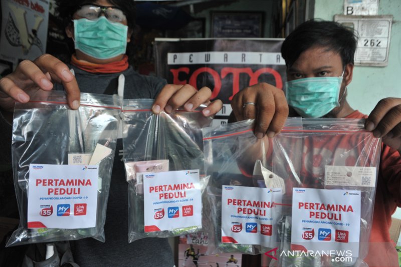 Pertamina peduli penanganan COVID-19 di Sumsel