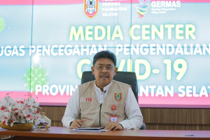 Patients positive for COVID-19 infected on average from outside S Kalimantan