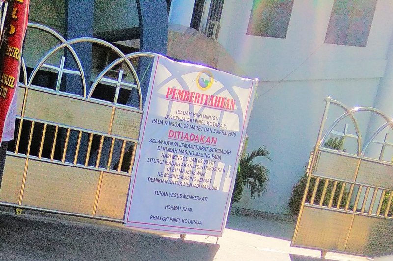 Ibadah Gereja Minggu di Kota Jayapura Ditiadakan